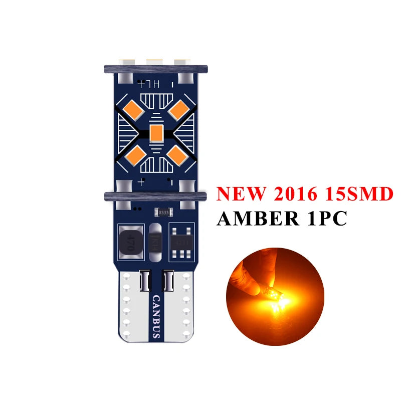 RXZ T10 W5W Canbus LED Bulb – SMD Instrument & Dome Light, No Error (12V, 6000K)