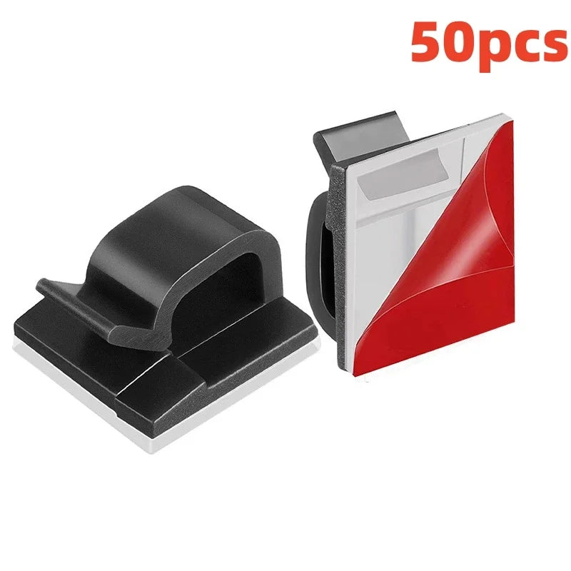 Cable Management Clip, Wire Arrangement & Protector Clips 10/50PCS