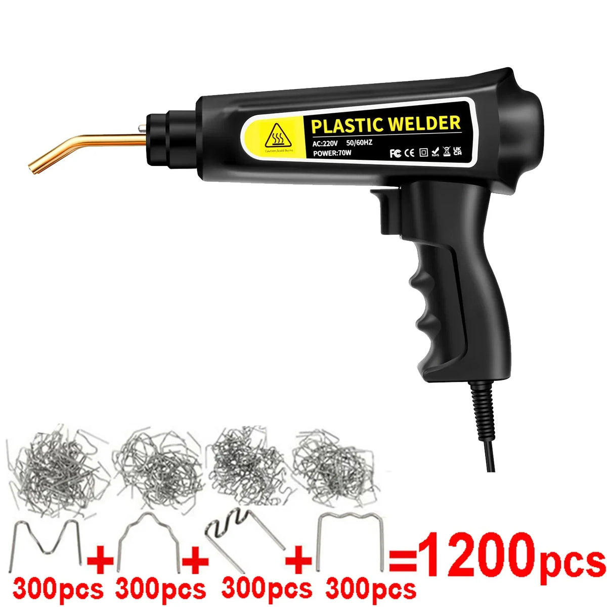 70W Hot Stapler Plastic Welding Machine – Car Bumper Repair Kit