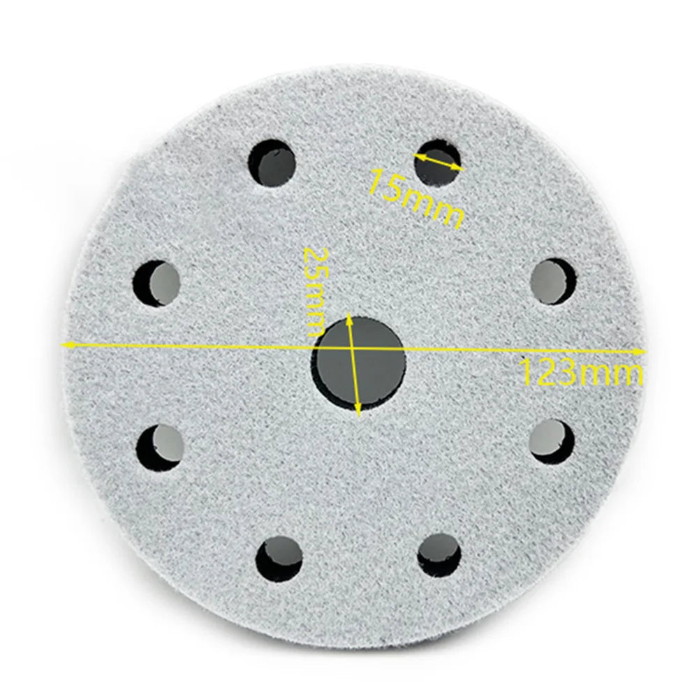 5" 9-Hole Sanding Interface Pad