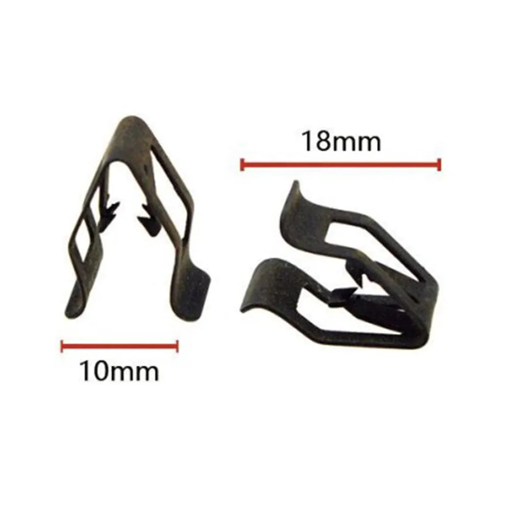 Panel Snaps, Retainer Clips Universal 4 Sizes 20Pcs