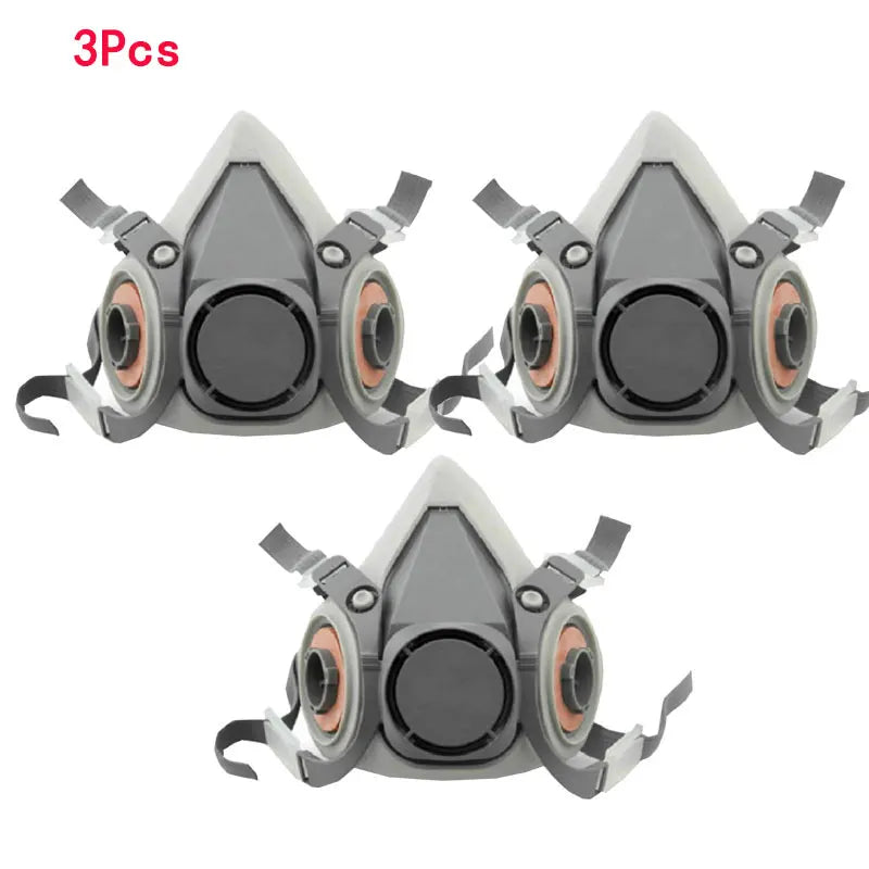 6200 Half-Face Respirator Mask – Reusable Spray Paint & Gas Protection
