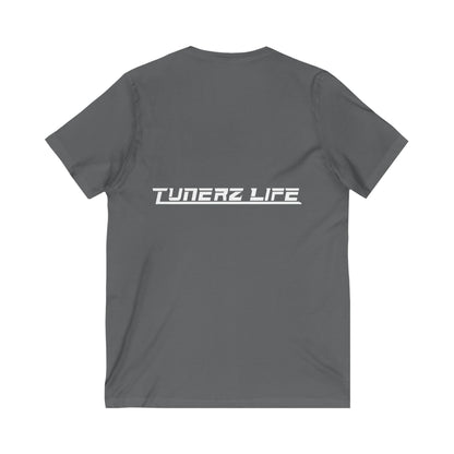 Unisex Jersey Short Sleeve V-Neck Tee