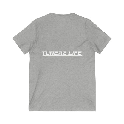 Unisex Jersey Short Sleeve V-Neck Tee