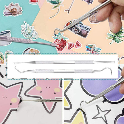Vinyl Weeding & Wrap Tool Set – Picks, Tweezers, Knife & Scissors