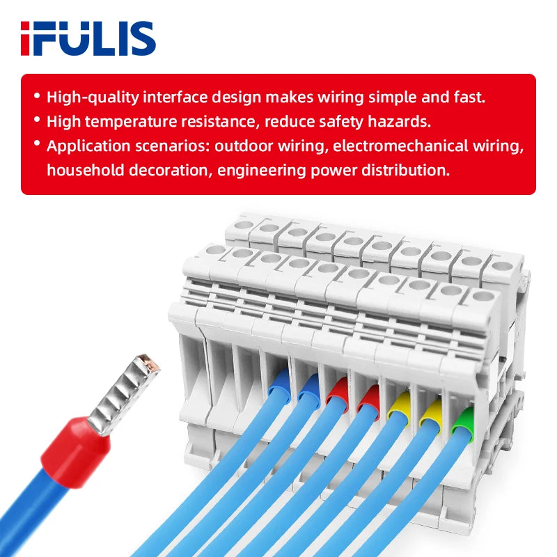 Insulated Wire Ferrule Terminal Assortment (Multi-Gauge)