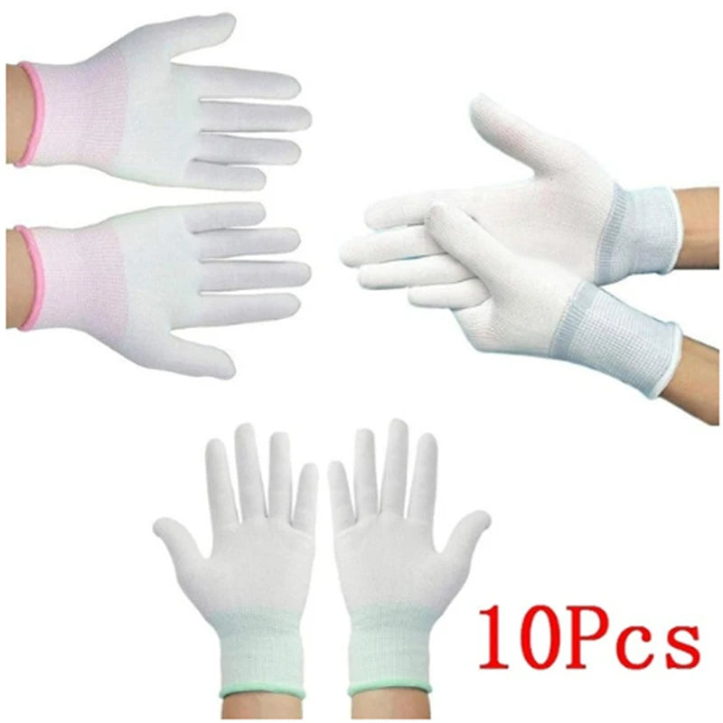 Anti-Static ESD Work Gloves – PU Coated Grip for Automotive Electronics & Wiring