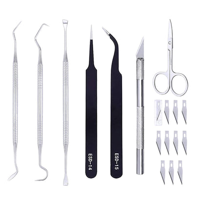 Vinyl Weeding & Wrap Tool Set – Picks, Tweezers, Knife & Scissors
