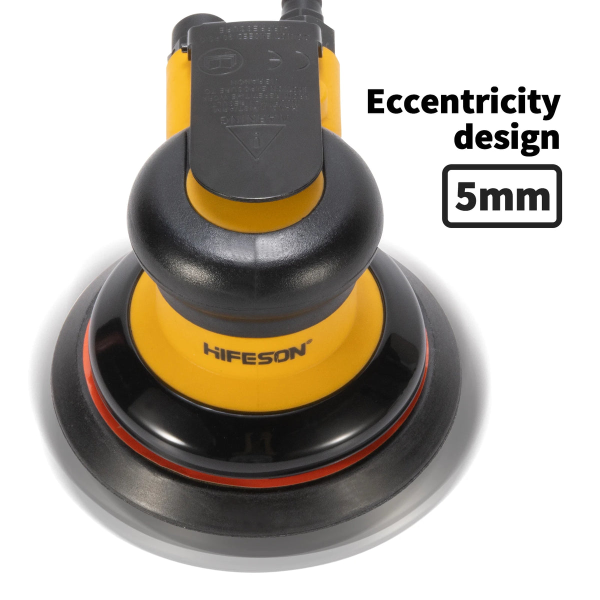HIFESON Pneumatic Orbital Sander 125/150mm – Accessory Kit