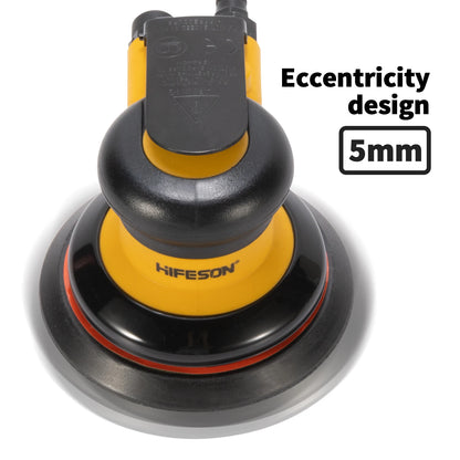 HIFESON Pneumatic Orbital Sander 125/150mm – Accessory Kit