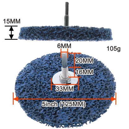 Coral Grinding Disc for Angle Grinders 1pc for Wood and Metal Fiberglass Work
