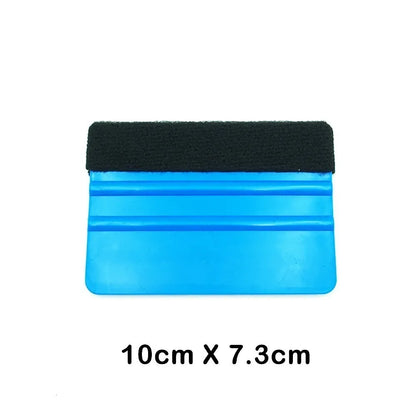 Plastic Squeegee's Felt Edge, Wrapcutter or Scraper Vinyl For Car Wrapping 50/100/200 pieces