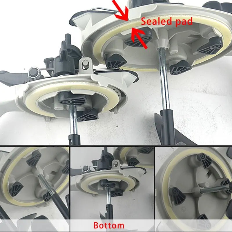 Paint Slurry Mixing Cover & Agitator Tool – Sealing Lid for 1L/4L Paint Cans