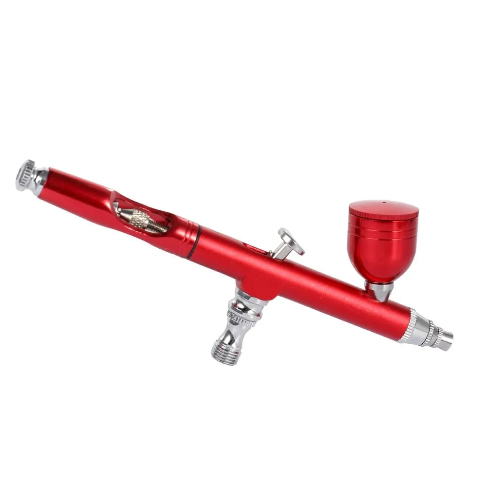 Dual-Action Airbrush Gun 0.3mm – Gravity Feed Spray Gun for Custom Paint & Detail Work