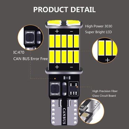 RXZ T10 W5W Canbus LED Bulb – SMD Instrument & Dome Light, No Error (12V, 6000K)