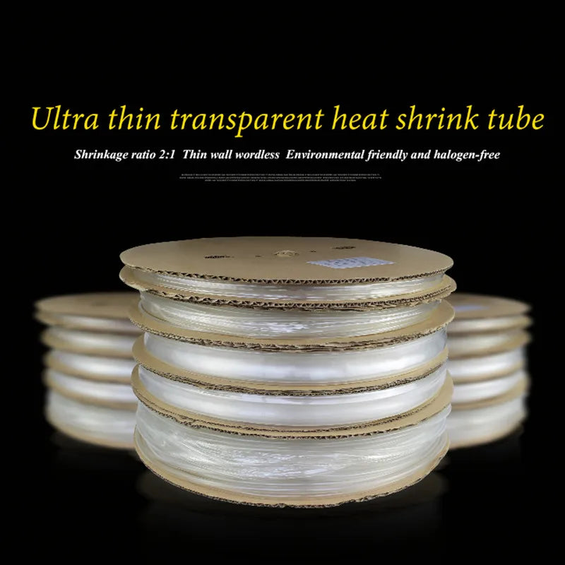 Clear Heat Shrink Tubing Kit (7m)