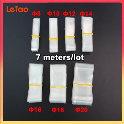 Clear Heat Shrink Tubing Kit (7m)