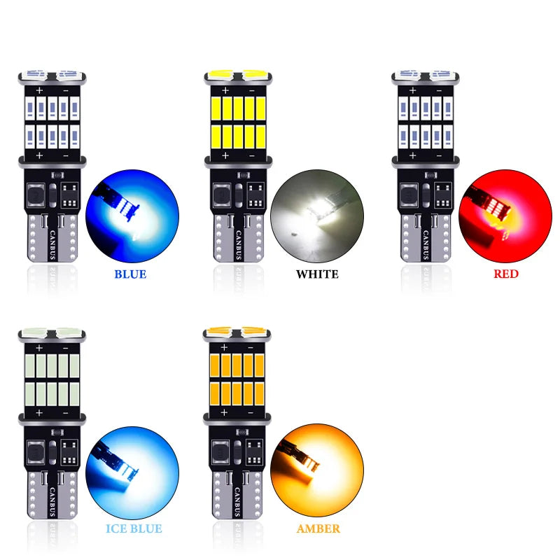 RXZ T10 W5W Canbus LED Bulb – SMD Instrument & Dome Light, No Error (12V, 6000K)