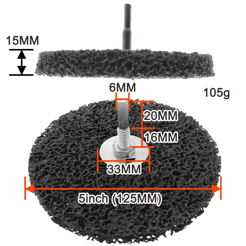 Coral Grinding Disc for Angle Grinders 1pc for Wood and Metal Fiberglass Work