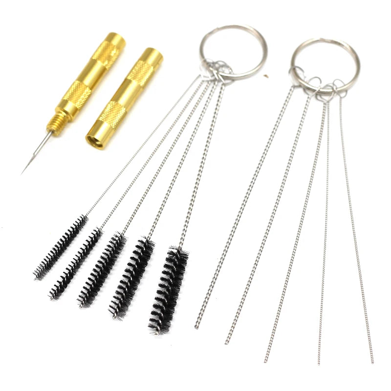 11-Piece Airbrush Cleaning Brush Kit