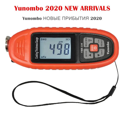 Digital Paint Thickness Gauge – Backlit LCD Coating Thickness Meter for Car Bodywork