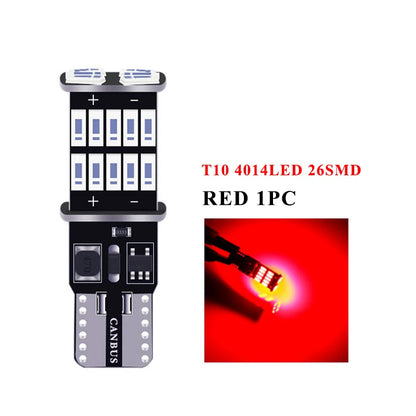 RXZ T10 W5W Canbus LED Bulb – SMD Instrument & Dome Light, No Error (12V, 6000K)
