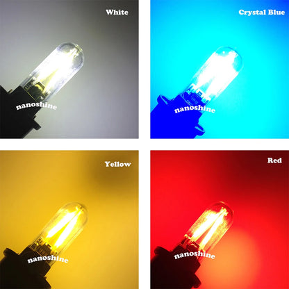 W5W T10 LED COB Filament Bulb – Car Interior Reading, Dome & License Plate Light (12V)