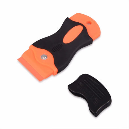 Plastic Razor Blade Double Edged 100pcs - Window Glass Scraper, Wrapping Squeegee,Tools