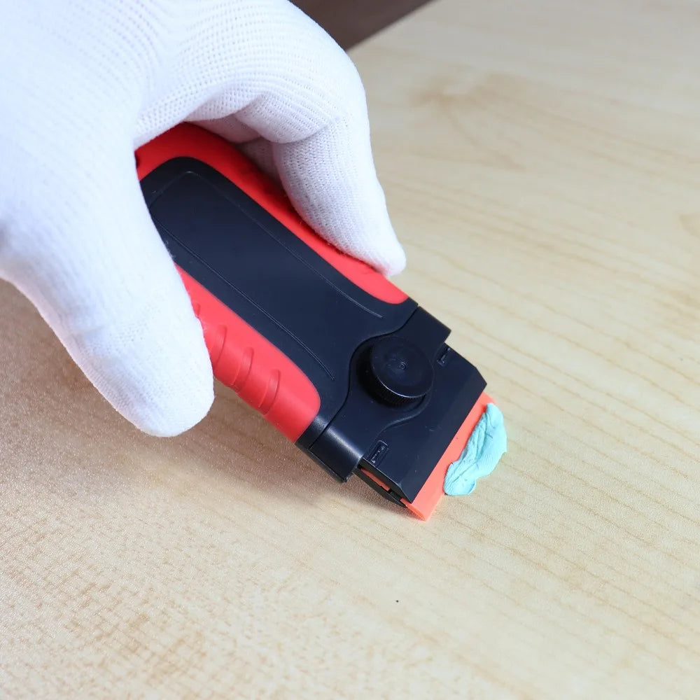 Plastic Razor Blade Double Edged 100pcs - Window Glass Scraper, Wrapping Squeegee,Tools