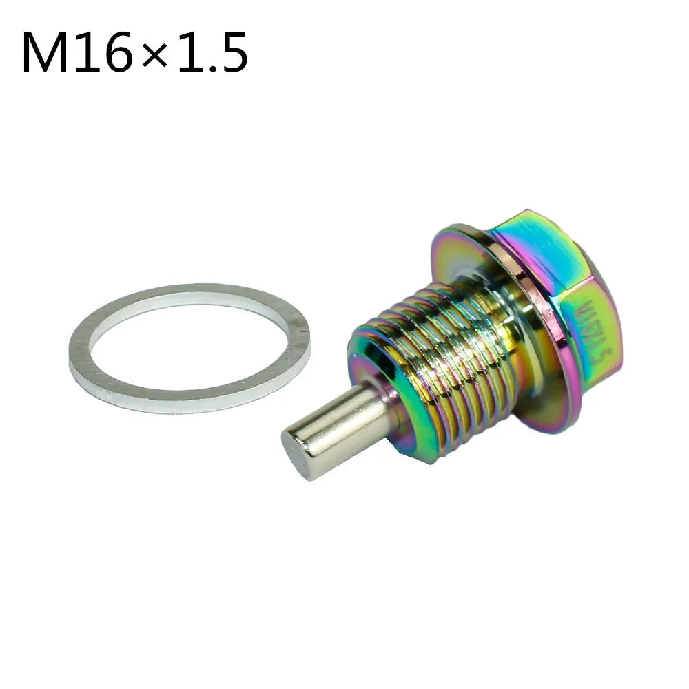 Magnetic Aluminum Oil Drain Plug Bolt