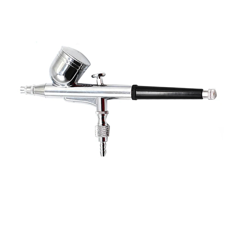 Dual-Action Airbrush & Compressor Kit – Spray Gun Set for Custom Automotive Paint & Model Work
