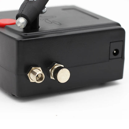 Dual-Action Airbrush & Compressor Kit – Spray Gun Set for Custom Automotive Paint & Model Work