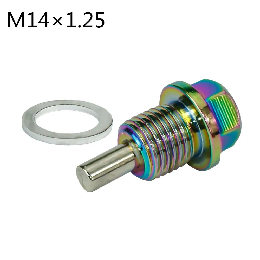 Magnetic Aluminum Oil Drain Plug Bolt