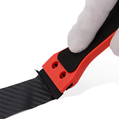 Plastic Razor Blade Double Edged 100pcs - Window Glass Scraper, Wrapping Squeegee,Tools