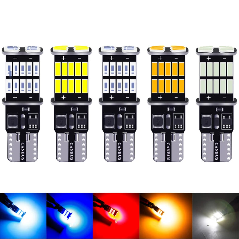 RXZ T10 W5W Canbus LED Bulb – SMD Instrument & Dome Light, No Error (12V, 6000K)