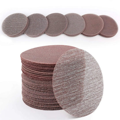 Mesh Disc Sandpaper, Official VIBRATITE 150mm/6 Inch, 80-600Grit 60Pcs