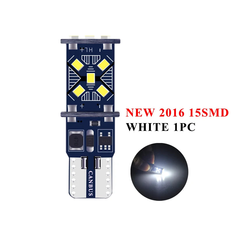 RXZ T10 W5W Canbus LED Bulb – SMD Instrument & Dome Light, No Error (12V, 6000K)