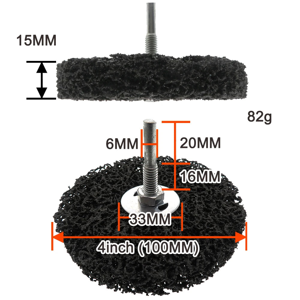 Coral Grinding Disc for Angle Grinders 1pc for Wood and Metal Fiberglass Work