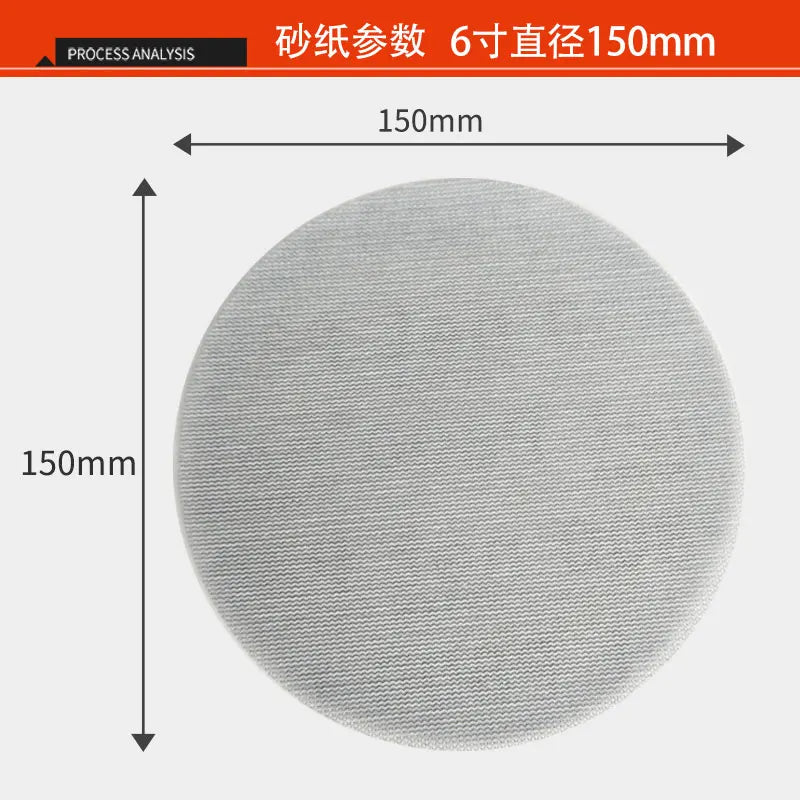 MIRKA Grid Sandpaper 6" Discs