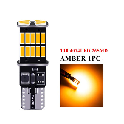 RXZ T10 W5W Canbus LED Bulb – SMD Instrument & Dome Light, No Error (12V, 6000K)