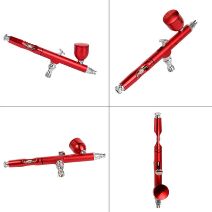 Dual-Action Airbrush Gun 0.3mm – Gravity Feed Spray Gun for Custom Paint & Detail Work