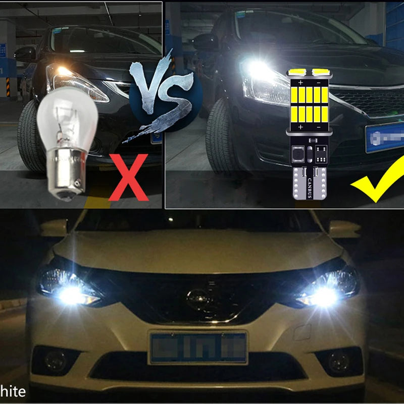 RXZ T10 W5W Canbus LED Bulb – SMD Instrument & Dome Light, No Error (12V, 6000K)