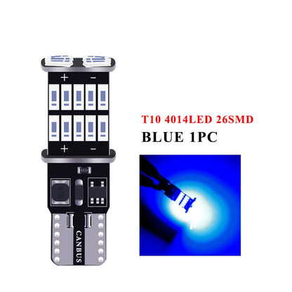 RXZ T10 W5W Canbus LED Bulb – SMD Instrument & Dome Light, No Error (12V, 6000K)
