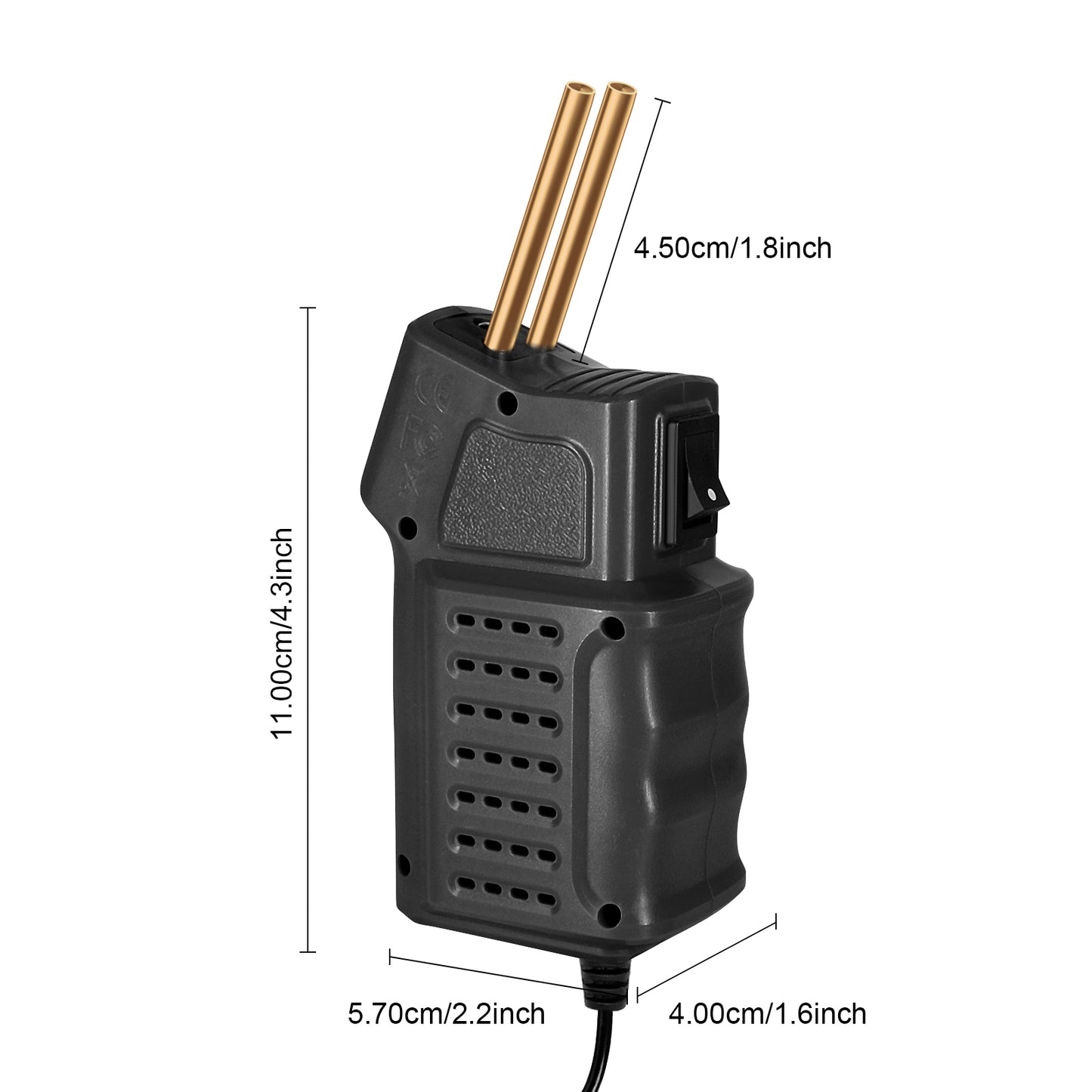 Hot Stapler Gun Bumper Repair Kit 110V 220V 50W, Garage Tools Car Plastic Welding Machine