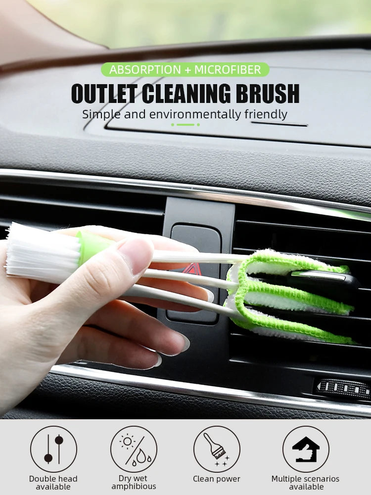Interior Detail Brush – Vent & Dashboard Cleaning Tool for VW & Other Cars