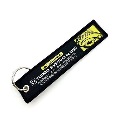 Embroidered Keychain - JDM, Nos, Recaro, Bride, Initial D, HKS