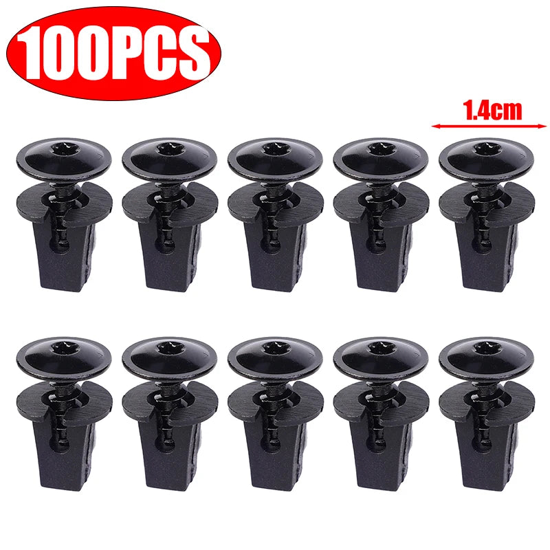 Engine Undertray Splashguard Torx Screw Retainer Clips