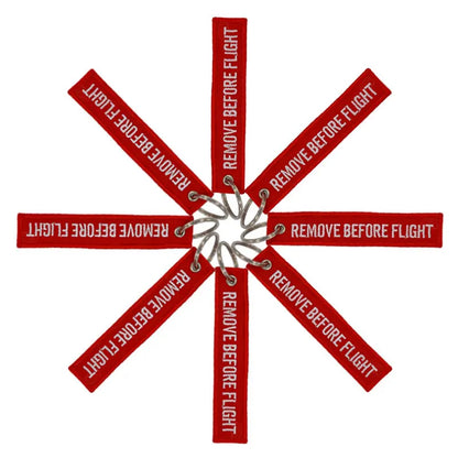 Embroided Keychain - Remove Before Flight