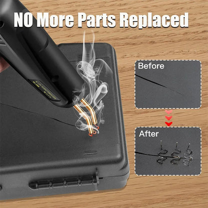 2-in-1 Plastic Welding Kit – Hot Stapler & Soldering Gun for Car Bumper Repair