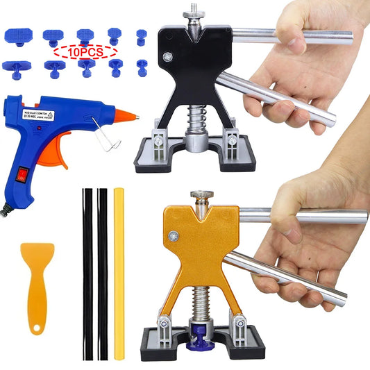 Paintless Dent Repair Kit – Suction Cup Dent Puller with Glue Tabs for Auto Body